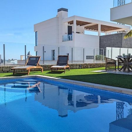 Апартаменты Panoramic Pool & Mountains House Финестрат Экстерьер фото