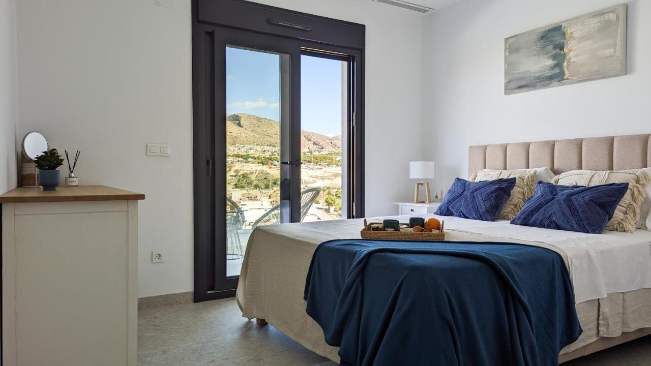Апартаменты Panoramic Pool & Mountains House Финестрат Экстерьер фото