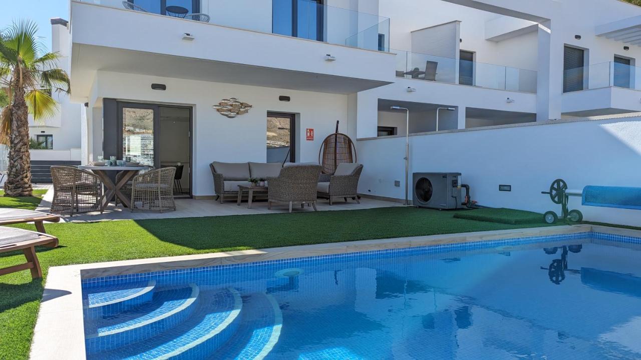 Апартаменты Panoramic Pool & Mountains House Финестрат Экстерьер фото